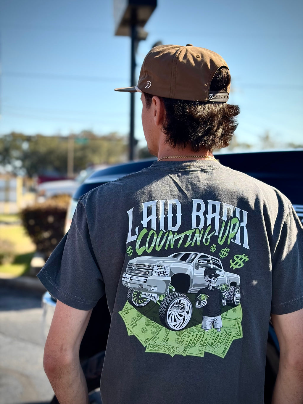 Laid Back Counting Up Tee
