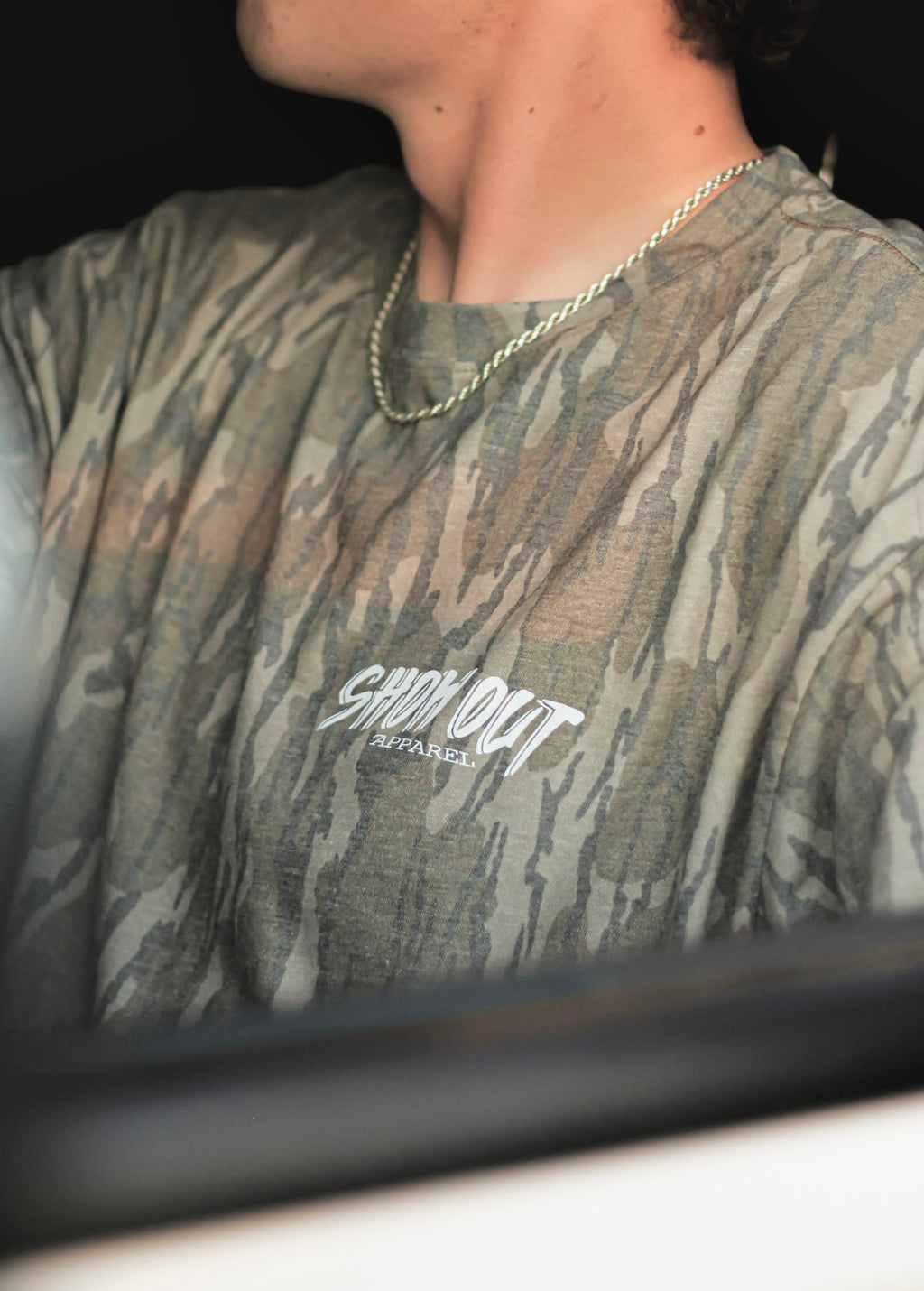 White ShowOut Bottomland Tee