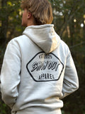 Badge Logo Hoodie | Smoke