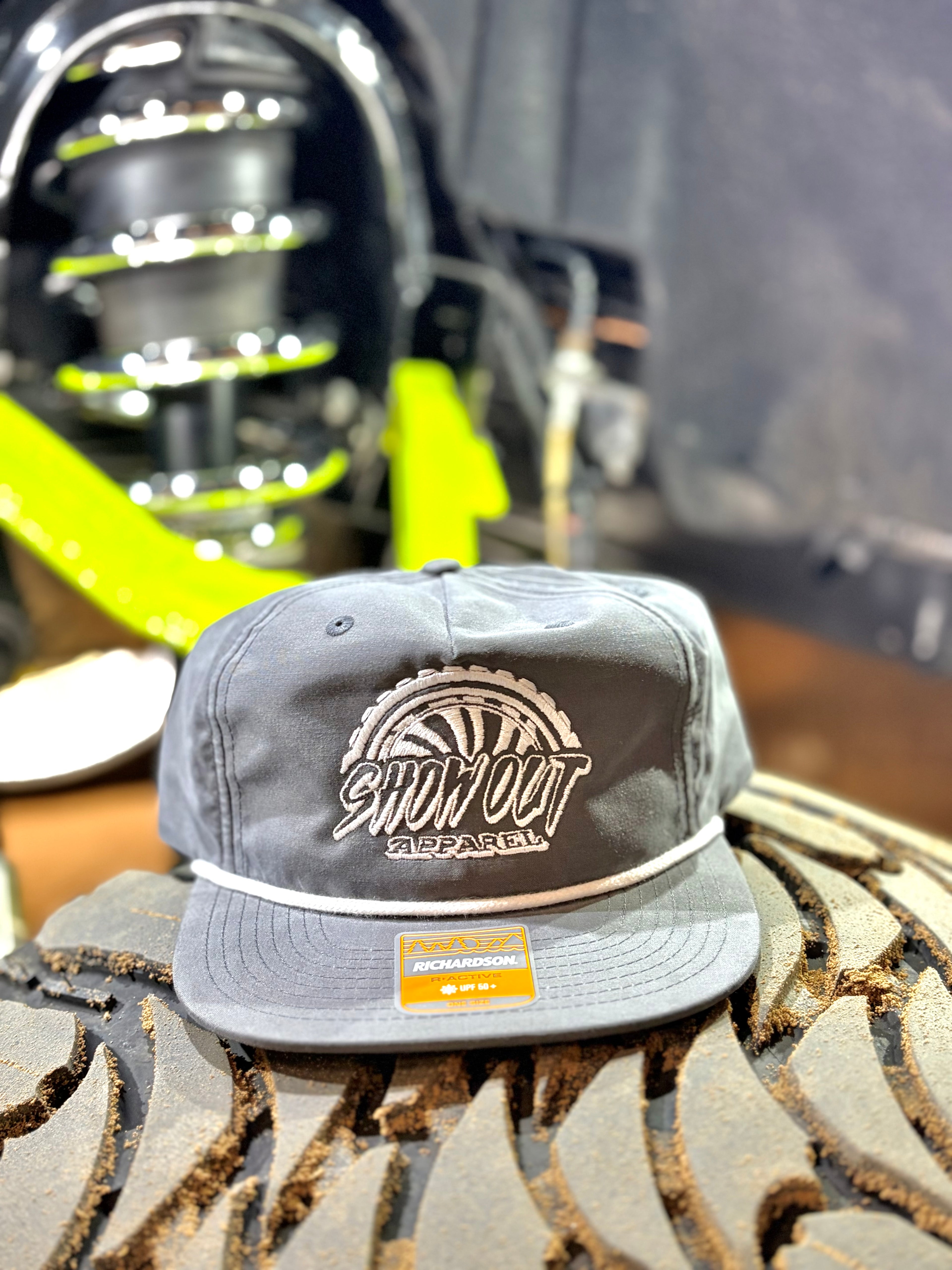 Charcoal ShowOut Rope Hat