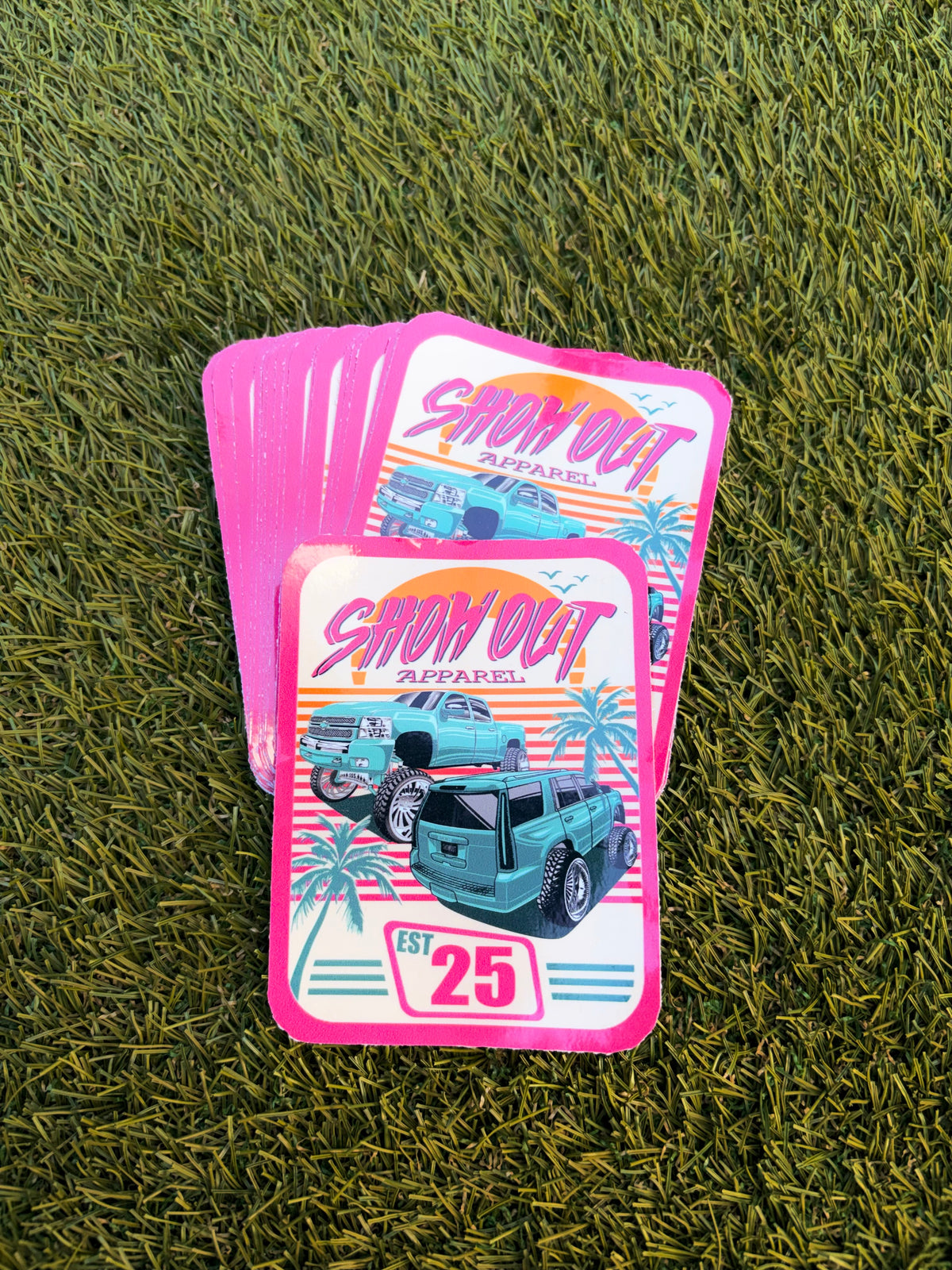 Retro | Shield Sticker