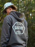 Badge Logo Hoodie | Charcoal