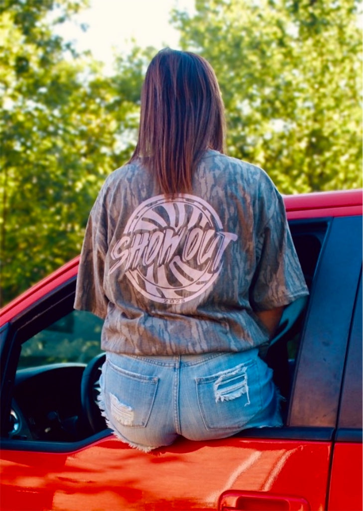 Pink ShowOut Bottomland Tee