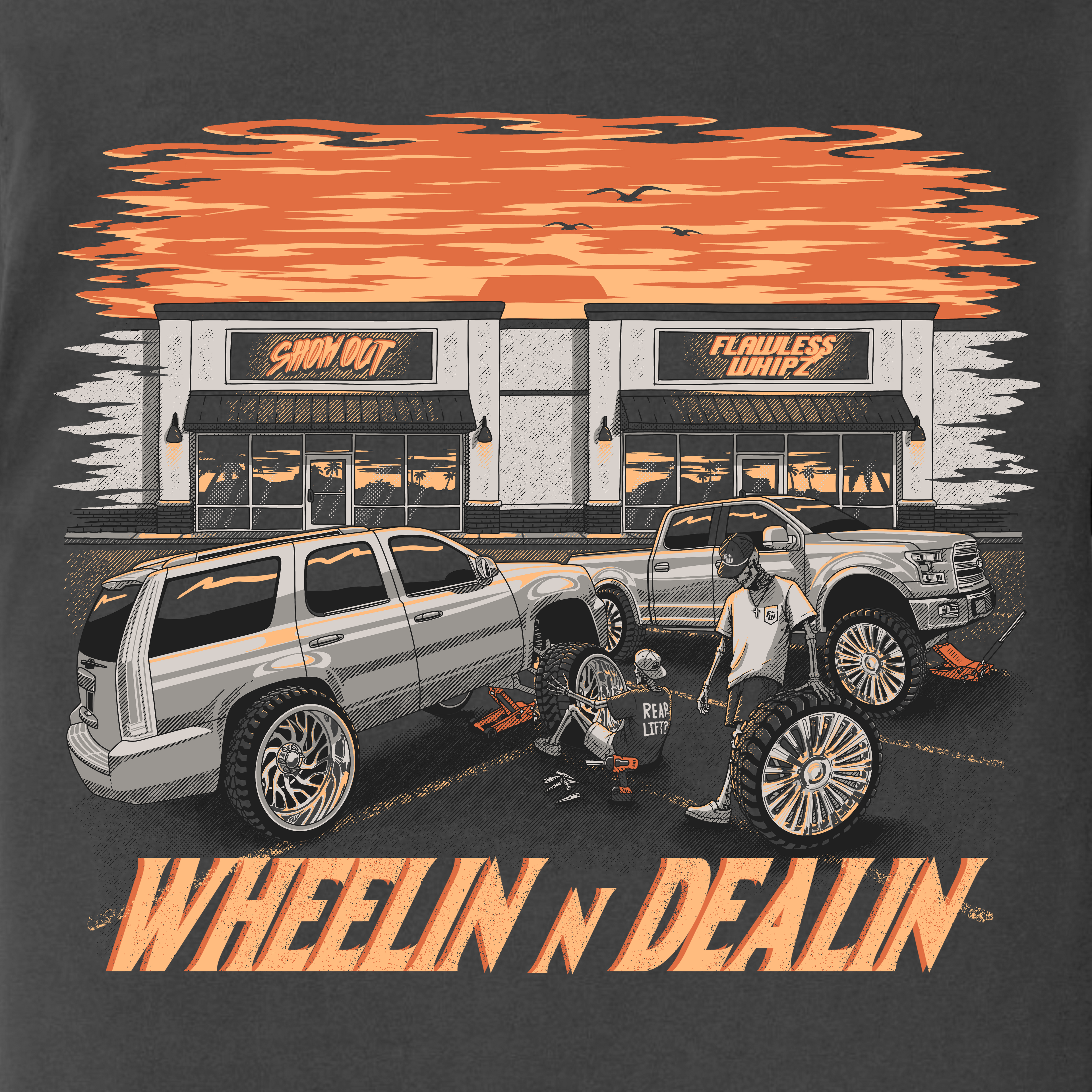 Wheelin N Dealin Tee | PREORDER