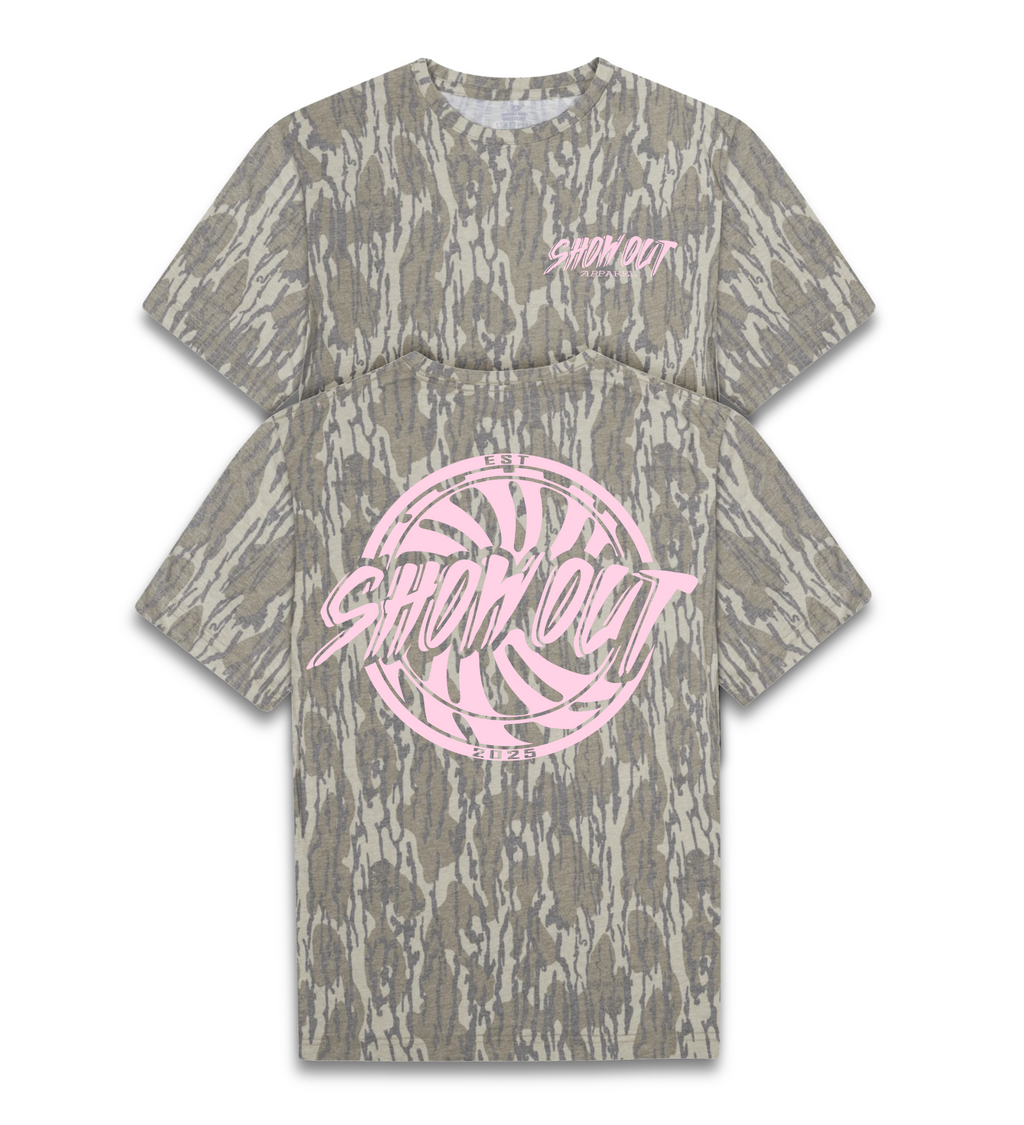 Pink ShowOut Bottomland Tee