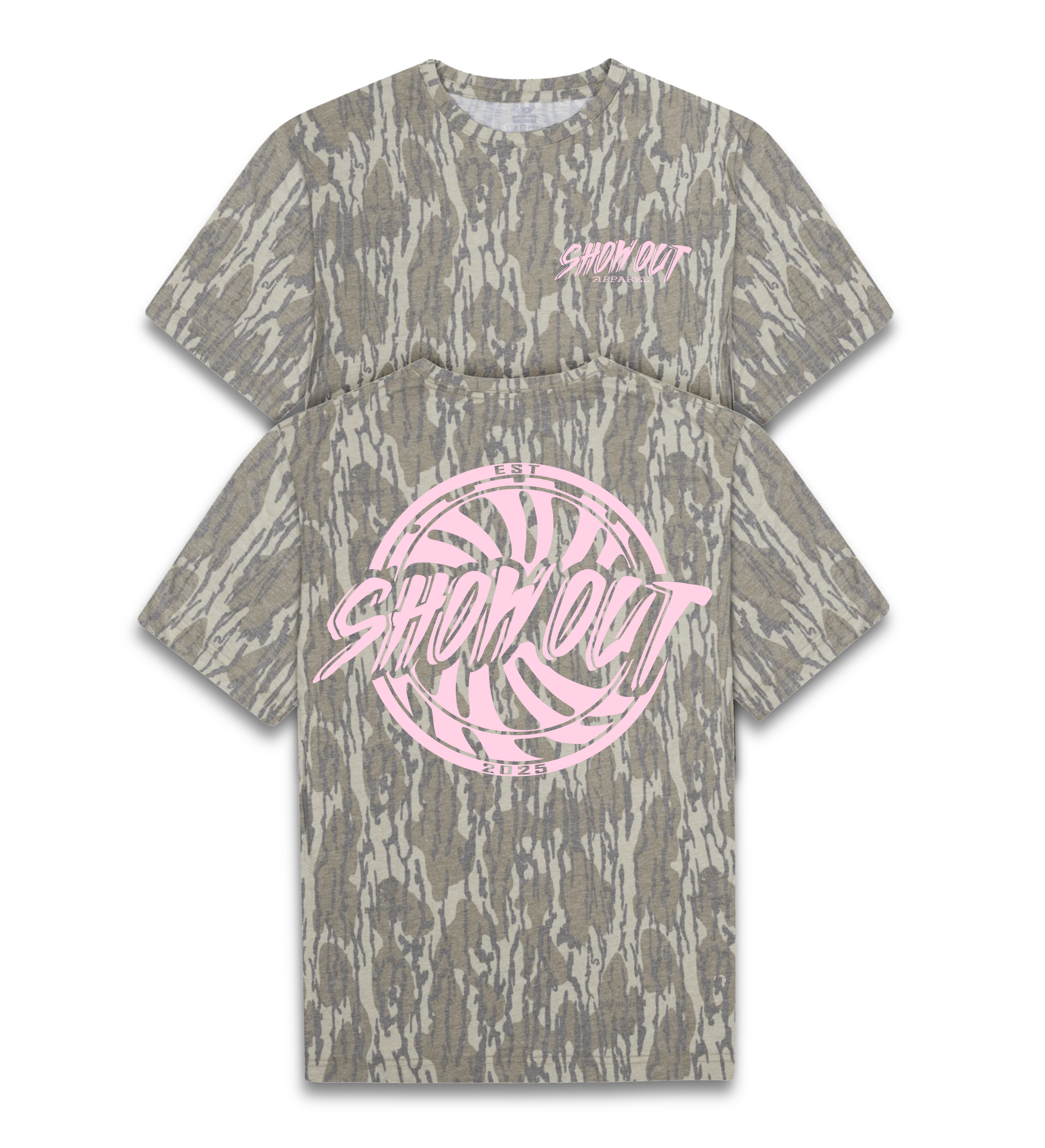 Pink ShowOut Bottomland Tee